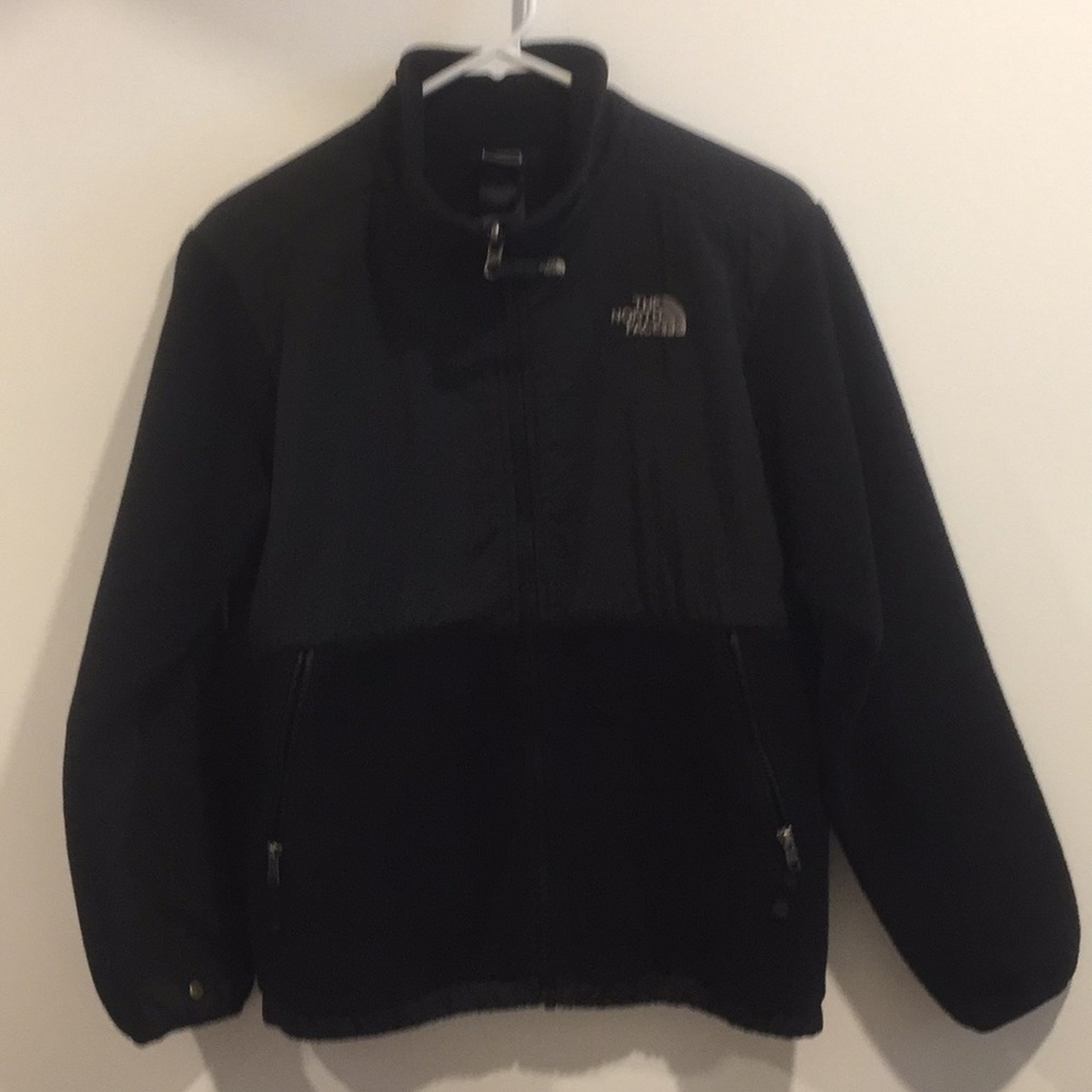 The North Face Fleece Jacket Black Girls Large